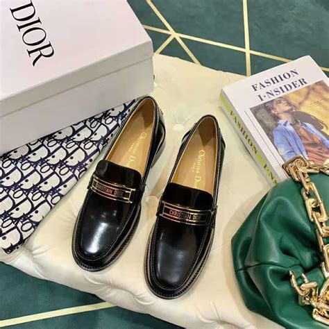 christian dior women loafers|Christian Dior flat slides.